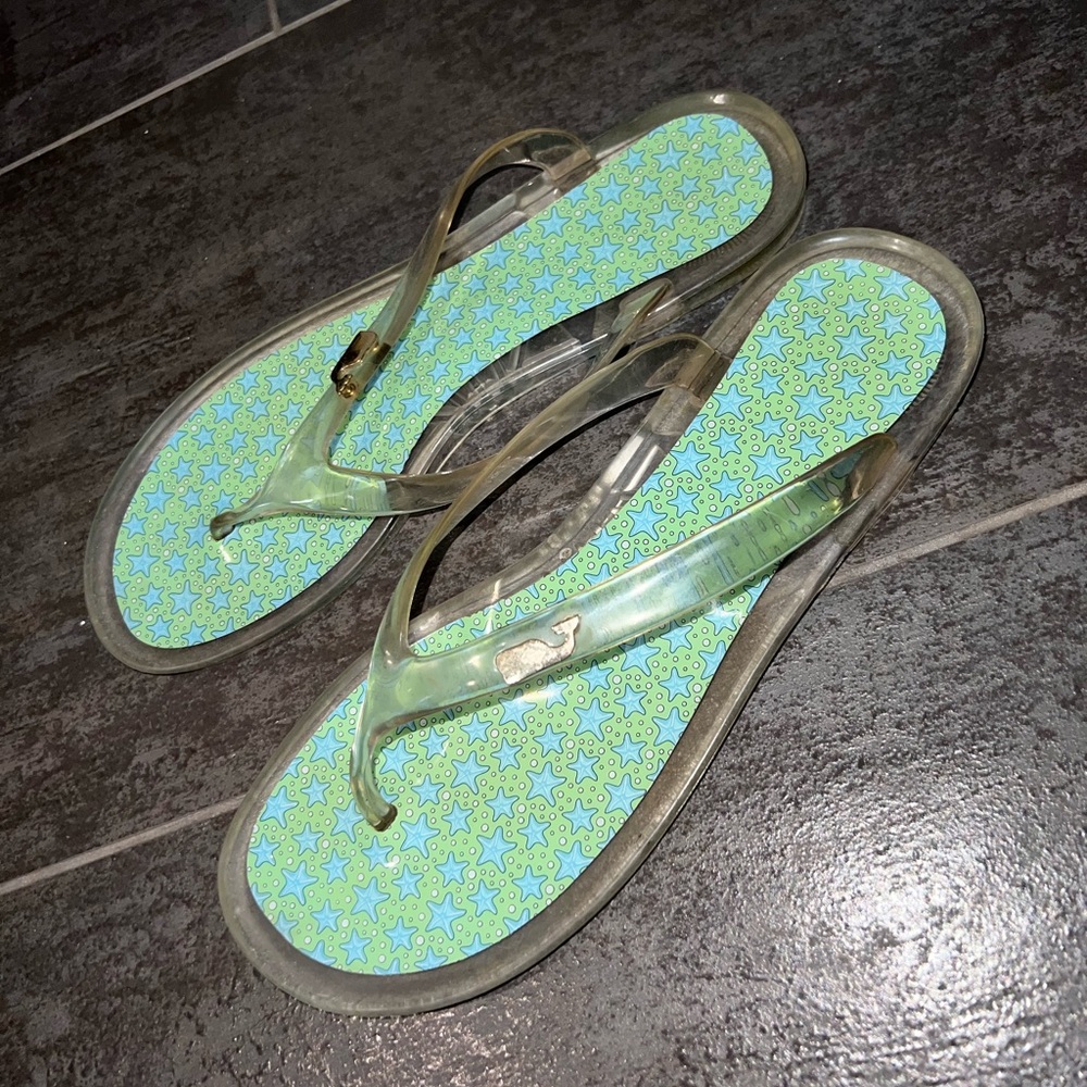 Vineyard Vines Jelly Flip Flops